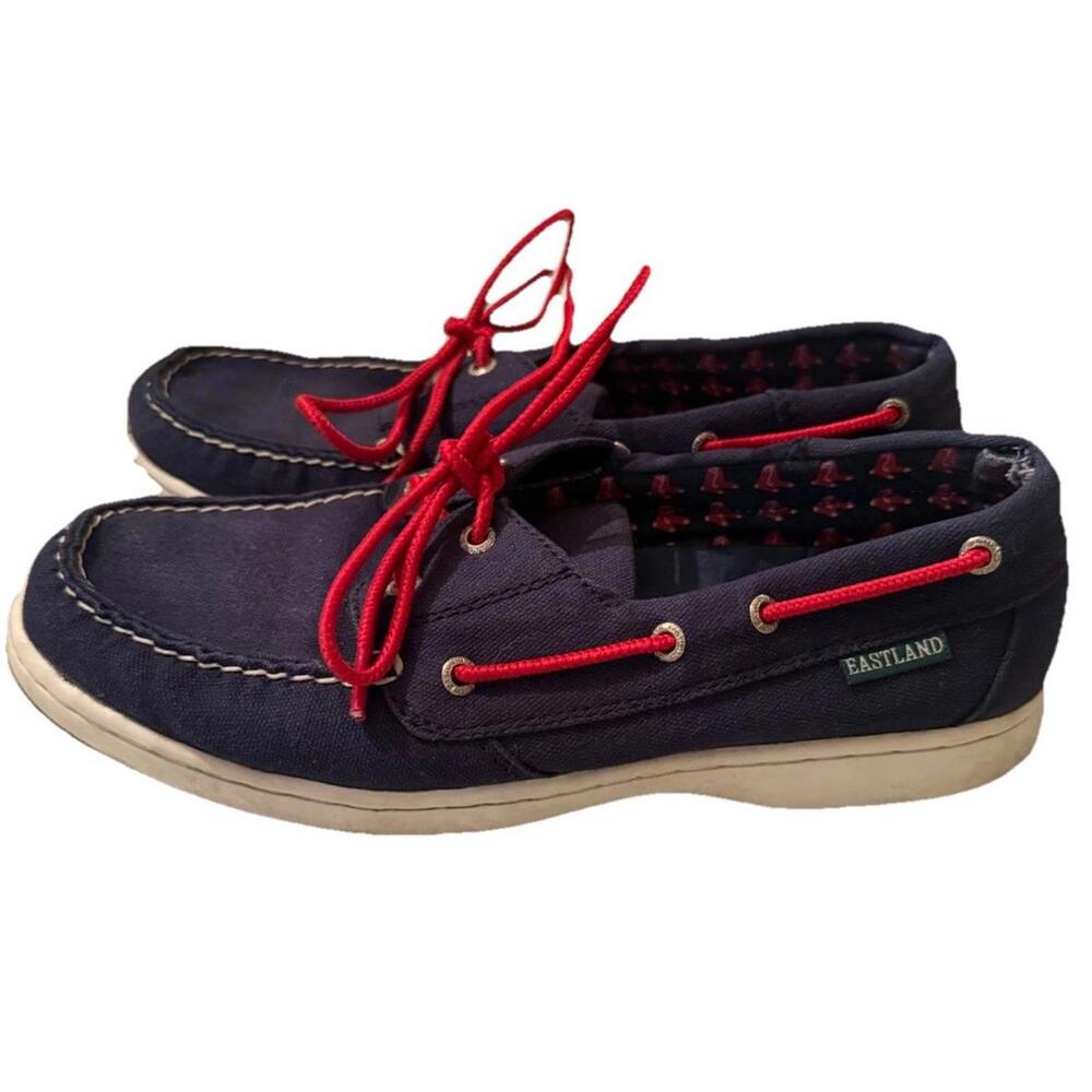 Eastland Boston Red Sox Boat Shoes Women’s Size 8.5